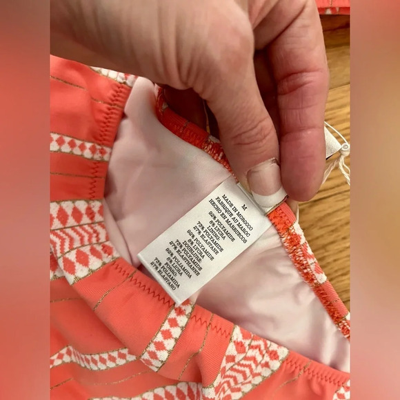 Lemlem Lucia Pouf Crop Bikini Top - Picture 5 of 6